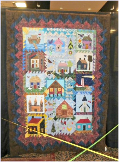 This group quilt was one of my favorites.